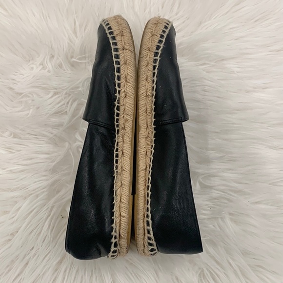 Kenzo Leather Tiger Black Flat Espadrilles - Picture 8 of 16